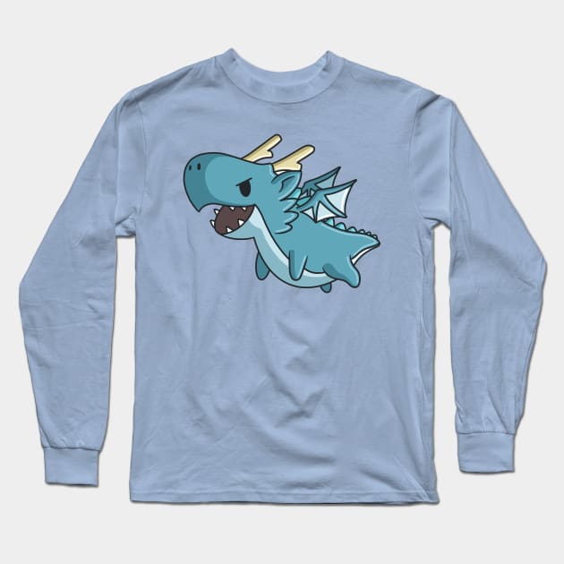 Dragon Long Sleeve T-Shirt by Israelement